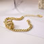 Fashion Gold Gold-plated Copper Leopard Bracelet