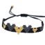 Fashion 2# Rice Bead Woven Heart Bracelet