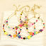 G Colorful Beads Beaded Drip Oil Heart Pentagram Smiley Face Bracelet