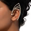 Gold Geometric Diamond Earrings