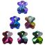 Fashion Purple Light 20 Pcs Bear Crystal Diy Accessories