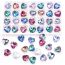 Fashion Rose Red 20pcs Love Crystal Diy Accessories
