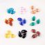 Fashion Light Green 20 Pieces Drop-shaped Crystal Diy Accessories