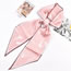 Fashion Lotus Root Starch Polyester Printed Double Layer Long Diagonal Scarf