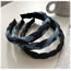 Fashion Light Blue Denim Braid Braided Headband