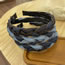 Fashion Light Blue Denim Braid Braided Headband