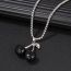 Fashion Black Cherry-70cm Titanium Steel Chain Titanium Steel Cherry Necklace