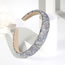 Fashion Blue Geometric Diamond Headband