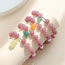 Fashion Yanyuan Agate 4# S925 Bracelet Agate Strawberry Crystal Beaded Bracelet