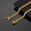Fashion 18mm26 Inches 66cm Stainless Steel Geometric Chain Necklace
