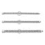Fashion Steel Color 10mm26 Inches 66cm Stainless Steel Geometric Chain Men's Necklace