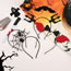 Fashion Halloween Duck Clip - Pumpkin Pirate + Ghost Hand Resin Pumpkin Ghost Hand Hair Clip