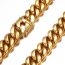 Fashion 10mm Bracelet 22cm Stainless Steel Geometric Chain Men's Bracelet