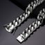 Fashion 12mm26 Inches 66cm Stainless Steel Geometric Chain Men's Necklace