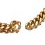 Fashion Gold 14mm30 Inches (76cm) Stainless Steel Cuban Chain Men's Necklace