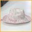 Fashion Pink Pattern Fabric Spotted Cowboy Hat