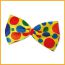 Fashion Clown Shoes [blue And Yellow] Clown Polka-dot Print Clown Shoes