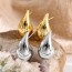 Fashion Gold Copper Drop Earrings (medium)
