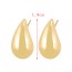 Fashion Gold Copper Drop Earrings (small)