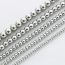 Fashion 8mm24 Inches (61cm) Stainless Steel Ball Chain Men's Necklace