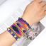 Fashion 6# Bead Woven Geometric Bracelet