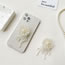 Fashion Transparent Epoxy - Flower String Tassel Pearl Flower Tassel Mobile Phone Airbag Holder