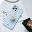 Fashion Transparent Epoxy-pearl Flower String Flower Pearl Mobile Phone Airbag Holder