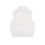 Fashion White Stitched Pullover Knit Vest