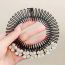Fashion 7#pearl Flower Geometric Pearl Flower Invisible Hair Comb