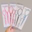 Fashion 9# Pink Hair Iron Set Of 4 Plastic Geometric Children's Hair Pull Pin Hair Braiding Tool