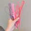 Fashion 9# Pink Hair Iron Set Of 4 Plastic Geometric Children's Hair Pull Pin Hair Braiding Tool