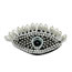 Fashion 2# Beaded Beaded Woven Eye Cloth Patch Accessories
