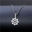 Fashion 16# Stainless Steel Cactus Necklace