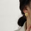 Fashion Gold Braided Metal Cutout Round Stud Earrings