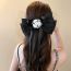 Fashion Spring Clip - Black Bow Alloy Flower Bow Knot Clip