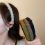Fashion Headband-brown Mesh Wrap Wide Brim Headband
