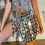 Fashion Silver Acrylic Diamond Sequin Skirt
