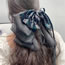 Fashion Sequin Bow Grab Clip Fabric Sequin Bow Grab Clip