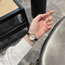 Fashion Coffee Belt Alloy Round Dial Strap Watch