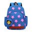 Fashion Lake Blue Oxford Cloth Star Print Cartoon Children's Backpack