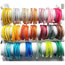 Fashion Light Gold Twisted Rope Bracelet With Silicone Particles