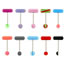 Fashion 10 Color Mix (2 Packs) Acrylic Color Capsule Piercing Tongue Nail Set