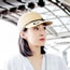 Fashion Single Brim - Light Panel Straw Dome Sun Hat