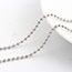 Fashion 2.4mm Thick And 55cm Long Stainless Steel Ball Chain Necklace