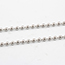Fashion 2.4mm Thick And 80cm Long Stainless Steel Ball Chain Necklace