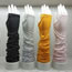 Fashion Black Ice Silk Stripe Sunscreen Sleeves