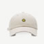 Fashion Off White Smile Embroidered Distressed Soft Top Cap