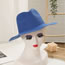 Fashion White Straw Big Brim Sun Hat