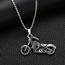 Fashion Silver Alloy Motorcycle Necklace