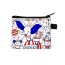 Fashion 6# Polyester Printed Large Capacity Coin Purse